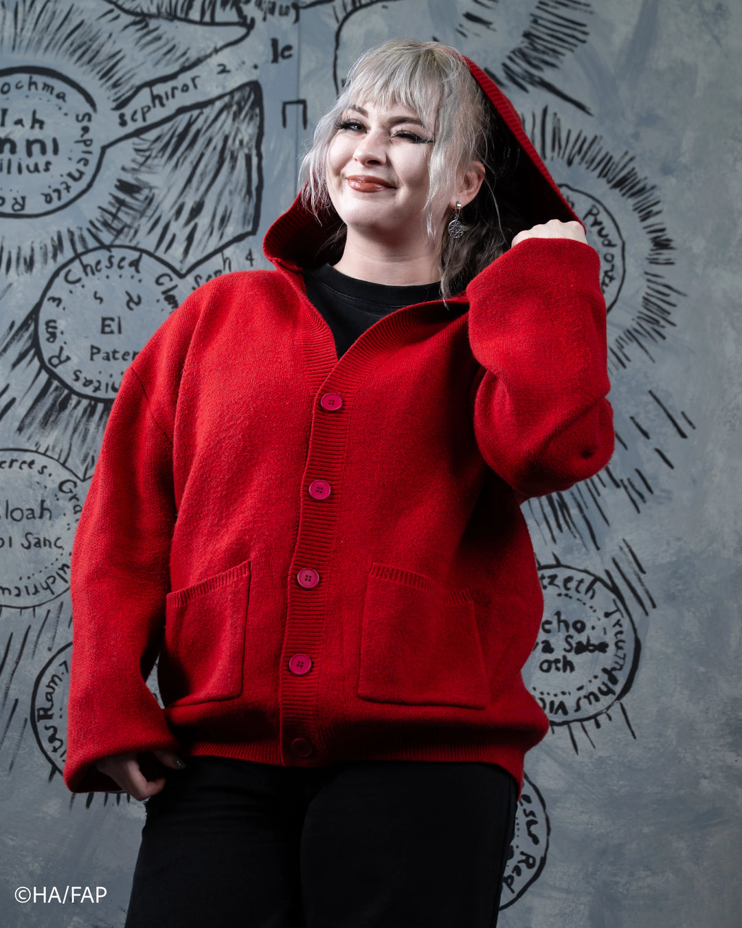 Hooded Alchemist Cardigan