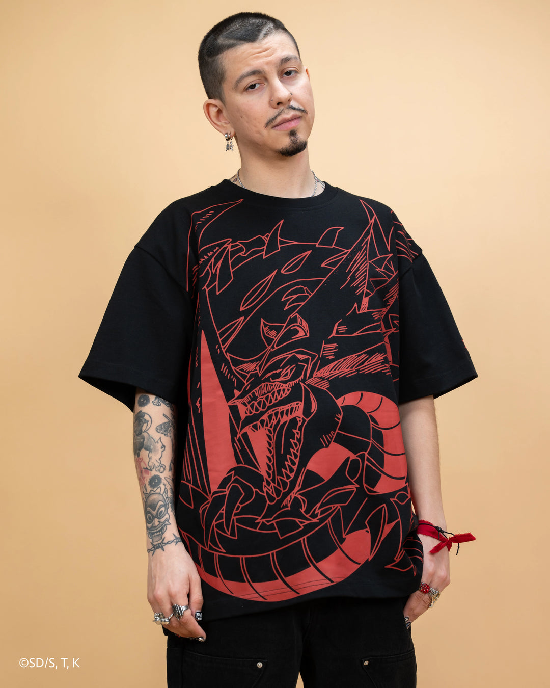 Slifer Front Print Tee