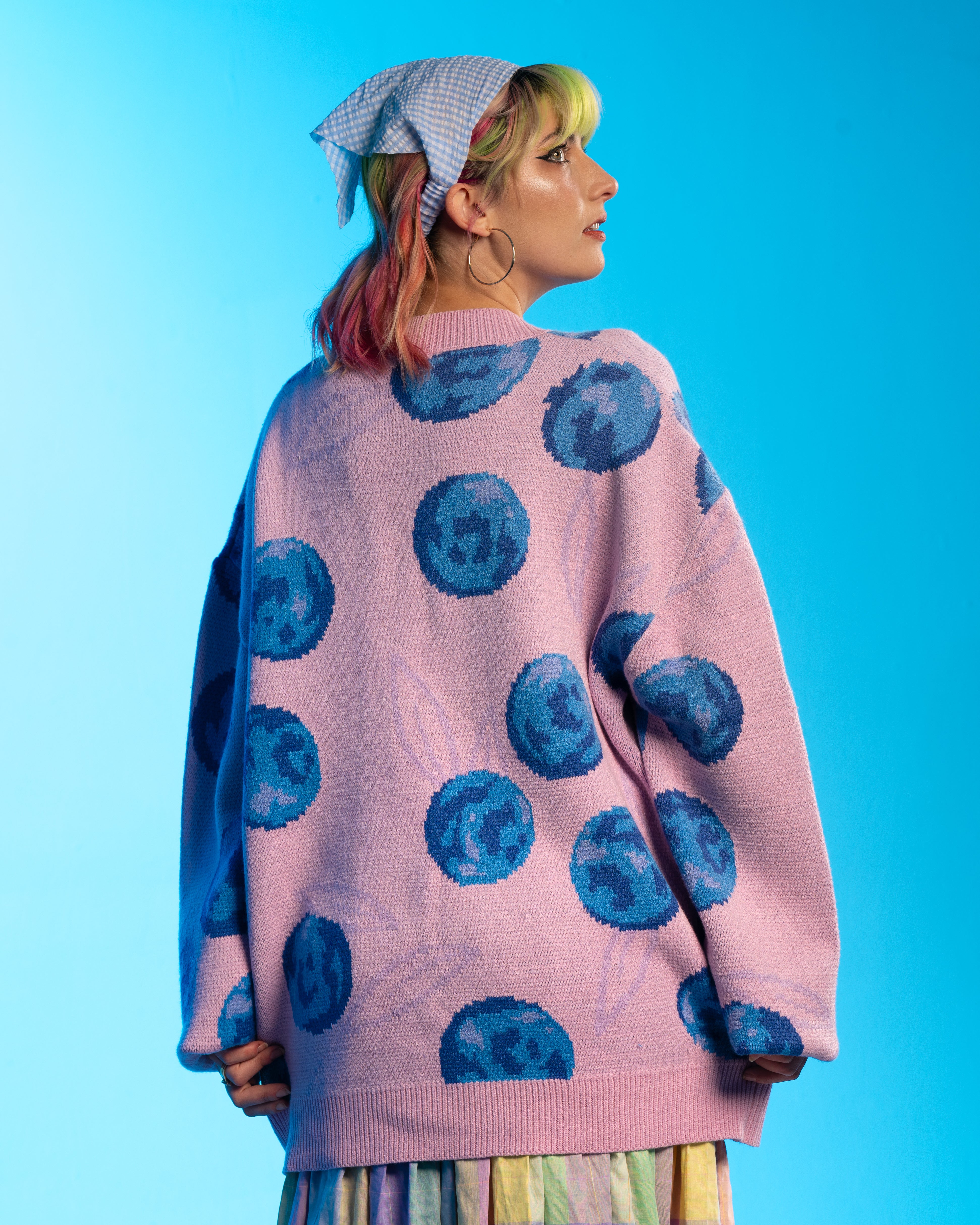 Feelin Blue-Berry Cardigan – Steady Hands