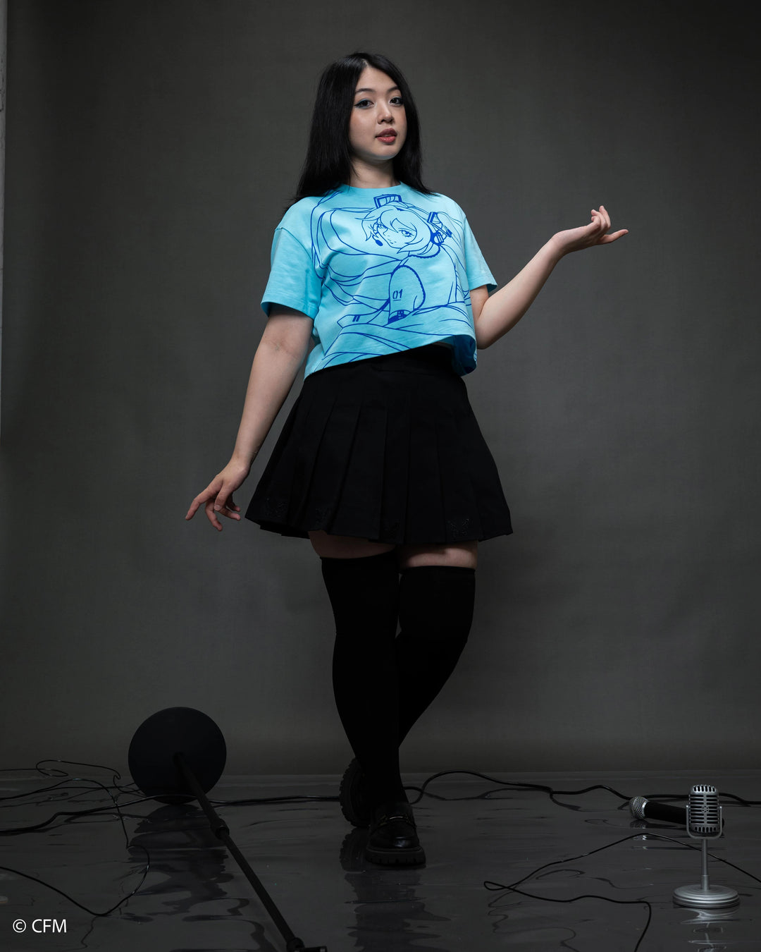 Miku Cropped Tee [PRE-APPROVAL]