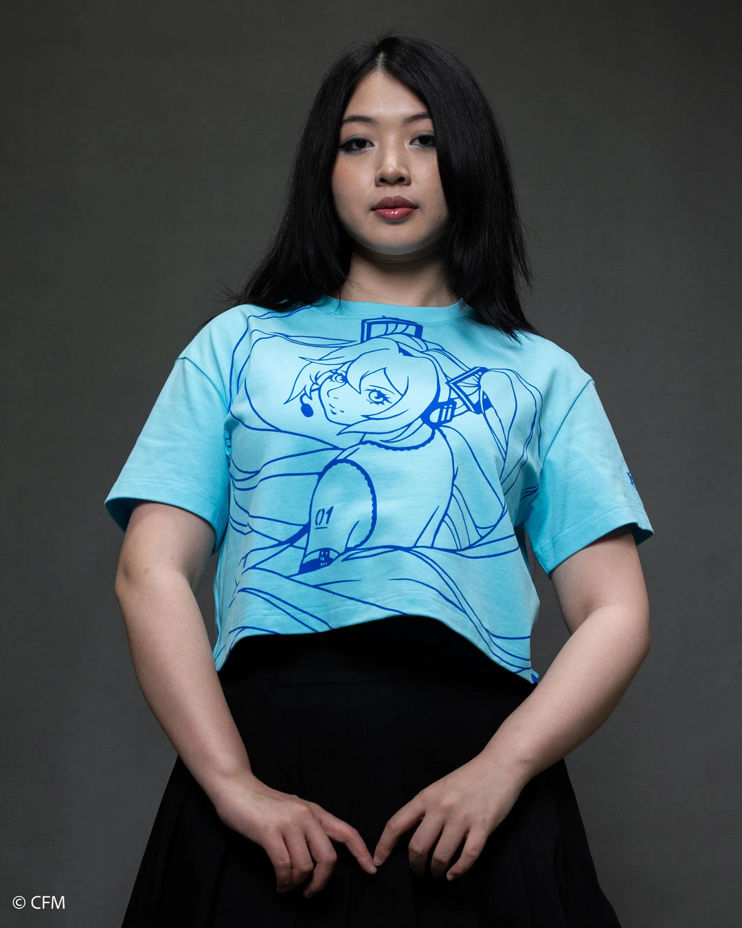 Miku Cropped Tee [PRE-APPROVAL]