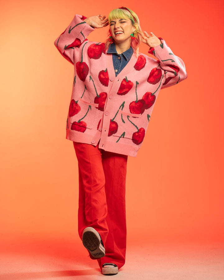 Cherry Nice Cardigan