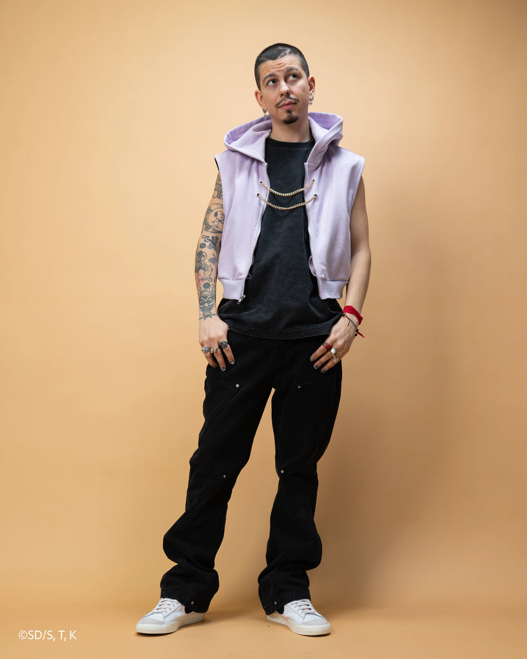 Cropped Marik Millennium Rod Hoodie