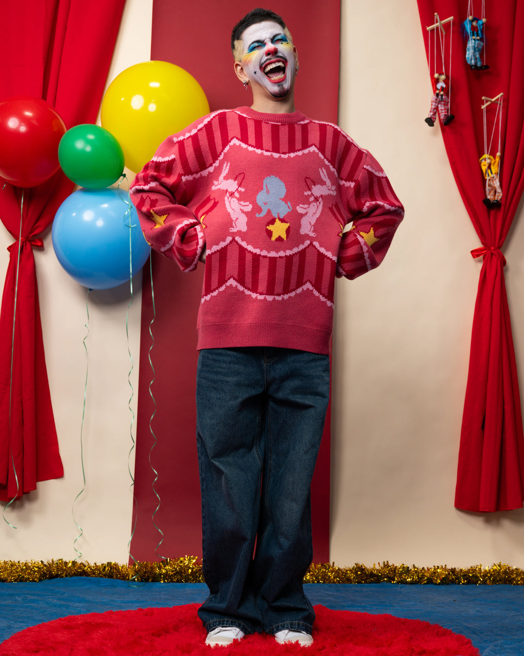 Bunny Circus Sweater