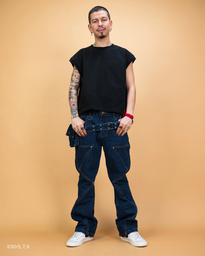 Blue Wash Duelist Denim Slim Fit