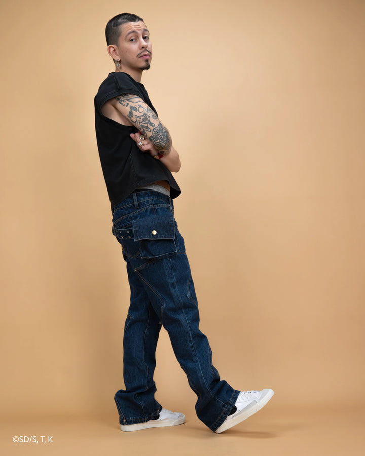 Blue Wash Duelist Denim Slim Fit