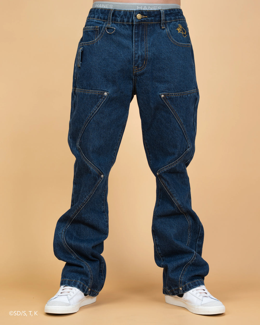 Blue Wash Duelist Denim Slim Fit