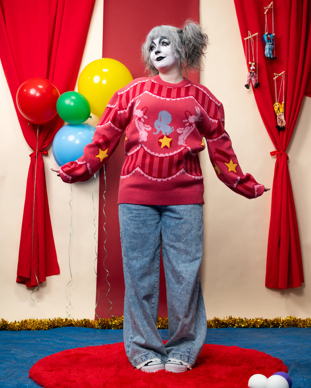 Bunny Circus Sweater