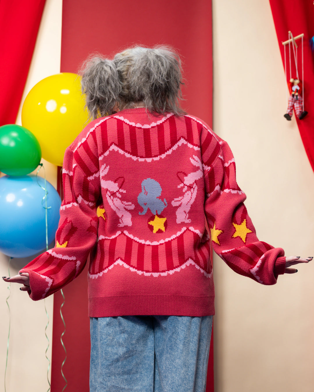 Bunny Circus Sweater