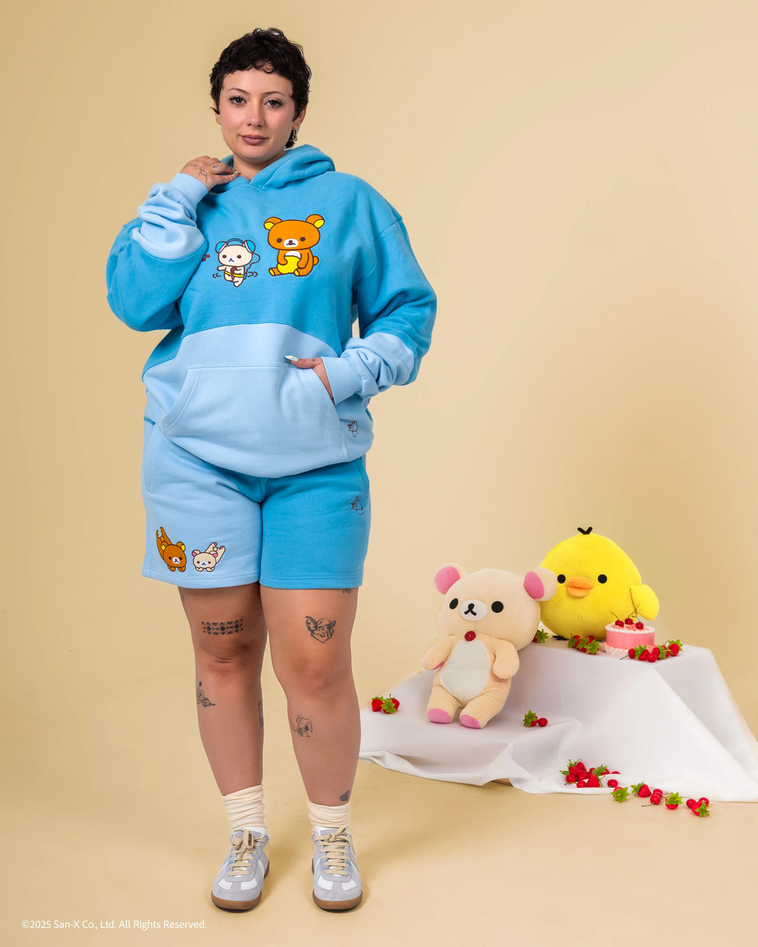 Rilakkuma and Korilakkuma Hoodie
