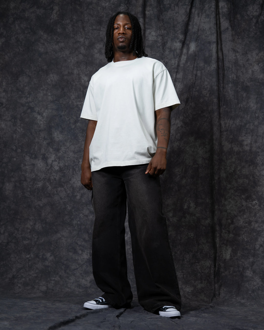 Off White Washed Tee