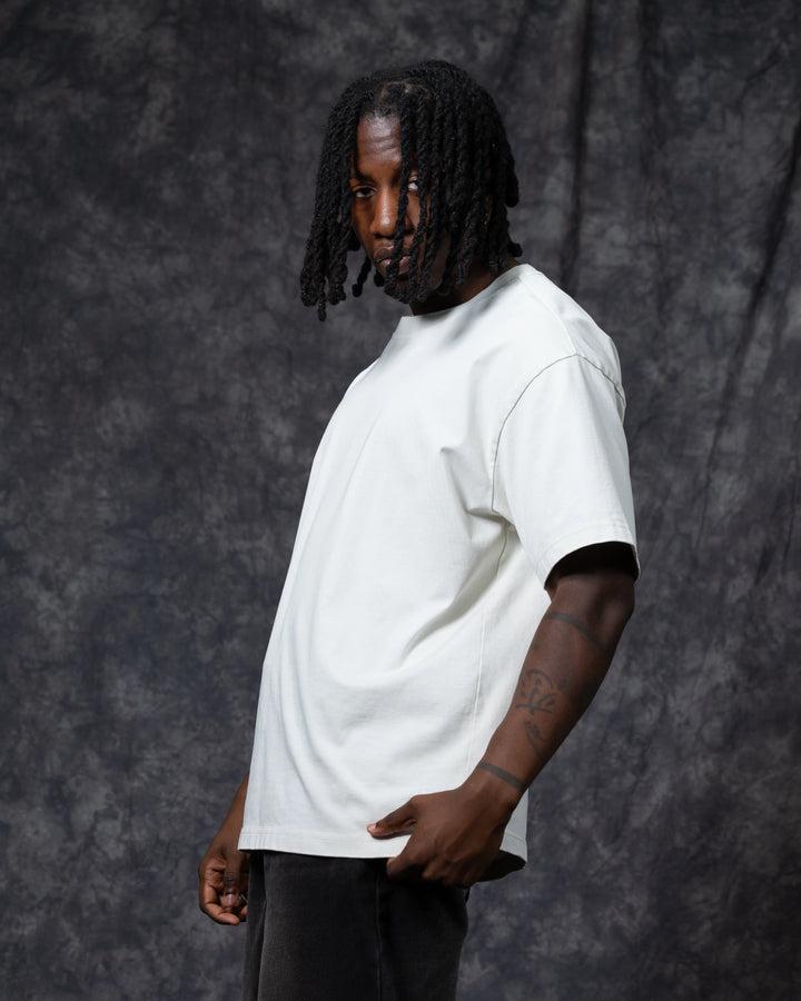 Off White Washed Tee