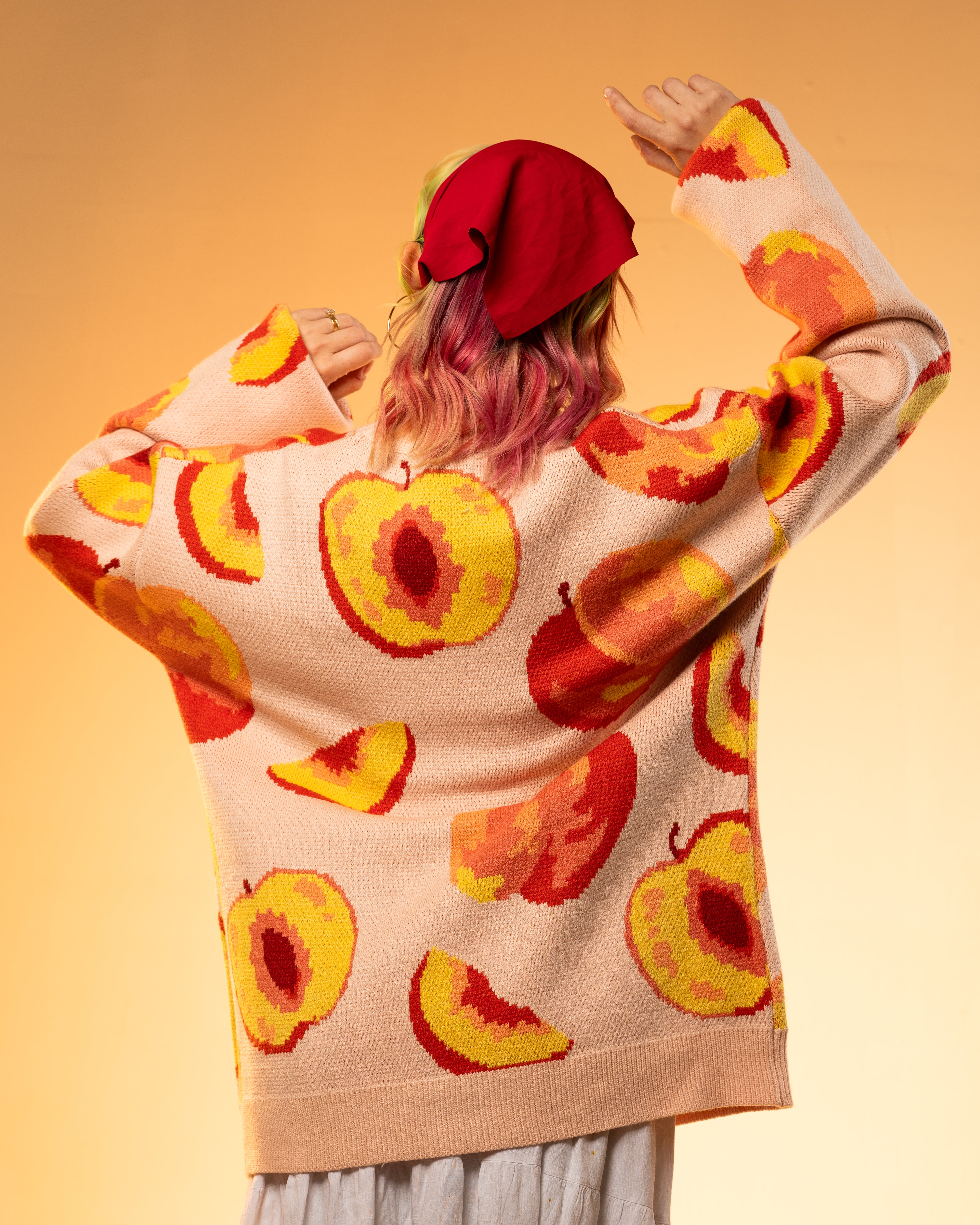 ★hihi Just Peachy Cardigan – Steady Hands