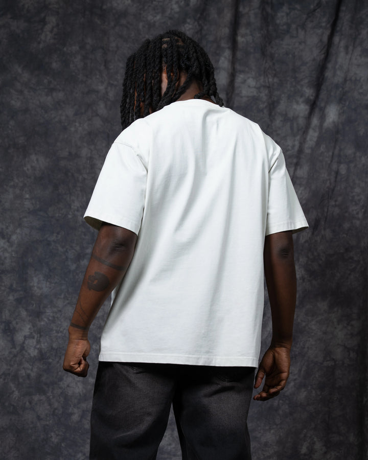 Off White Washed Tee