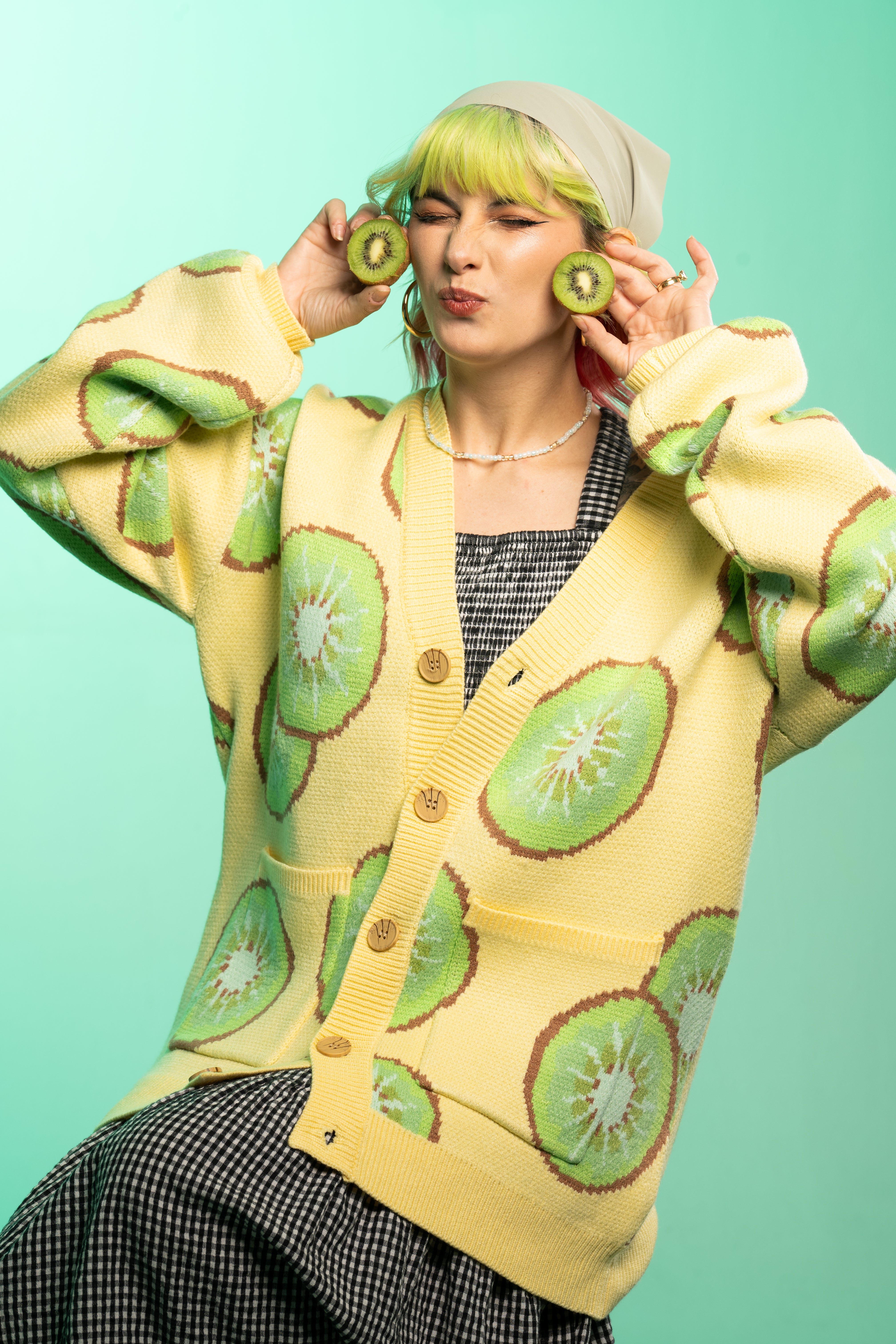 Kiwi to My Heart Cardigan – Steady Hands