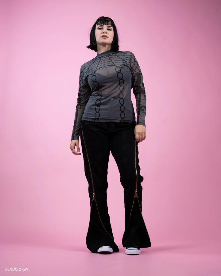 Diavolo Mesh Top