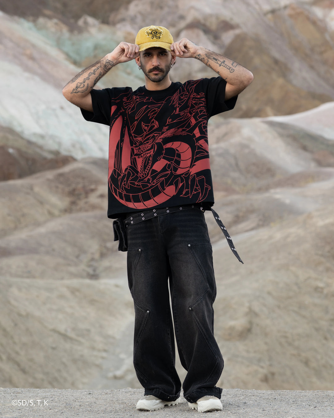 Slifer Front Print Tee