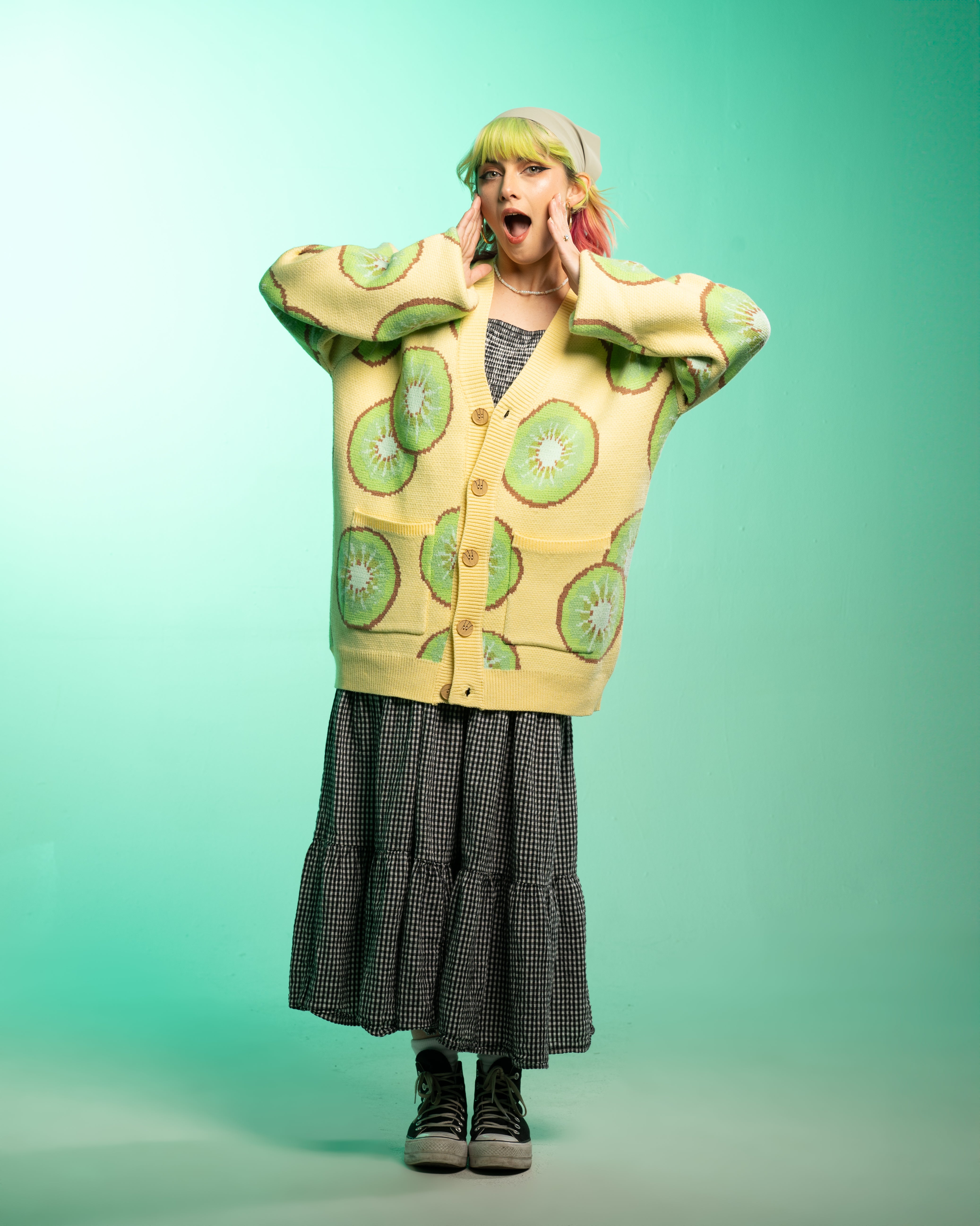 Kiwi to My Heart Cardigan – Steady Hands