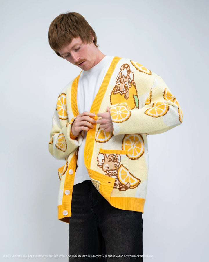 Baby Kougra Orange Cardigan [EARLY ACCESS]