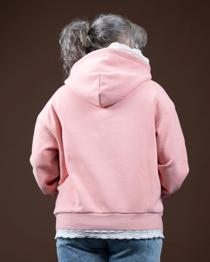Basics Lace Hoodie