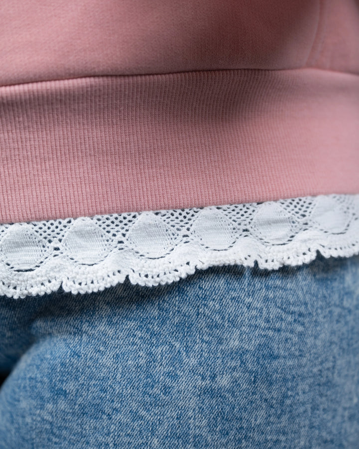 Basics Lace Hoodie