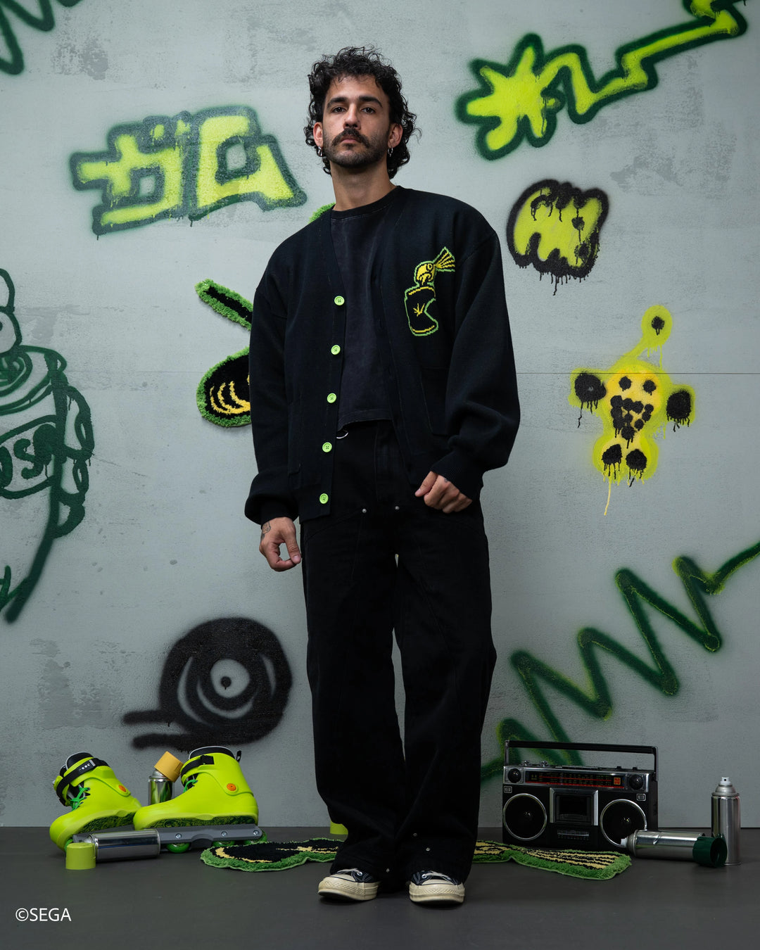 Jet Set Radio Cardigan – Steady Hands Jet Set Radio Cardigan – Steady Hands