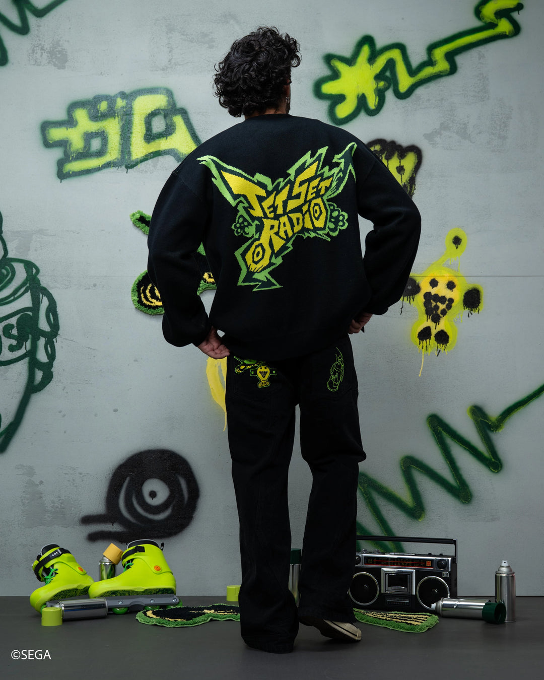 Jet Set Radio Cardigan – Steady Hands Jet Set Radio Cardigan – Steady Hands