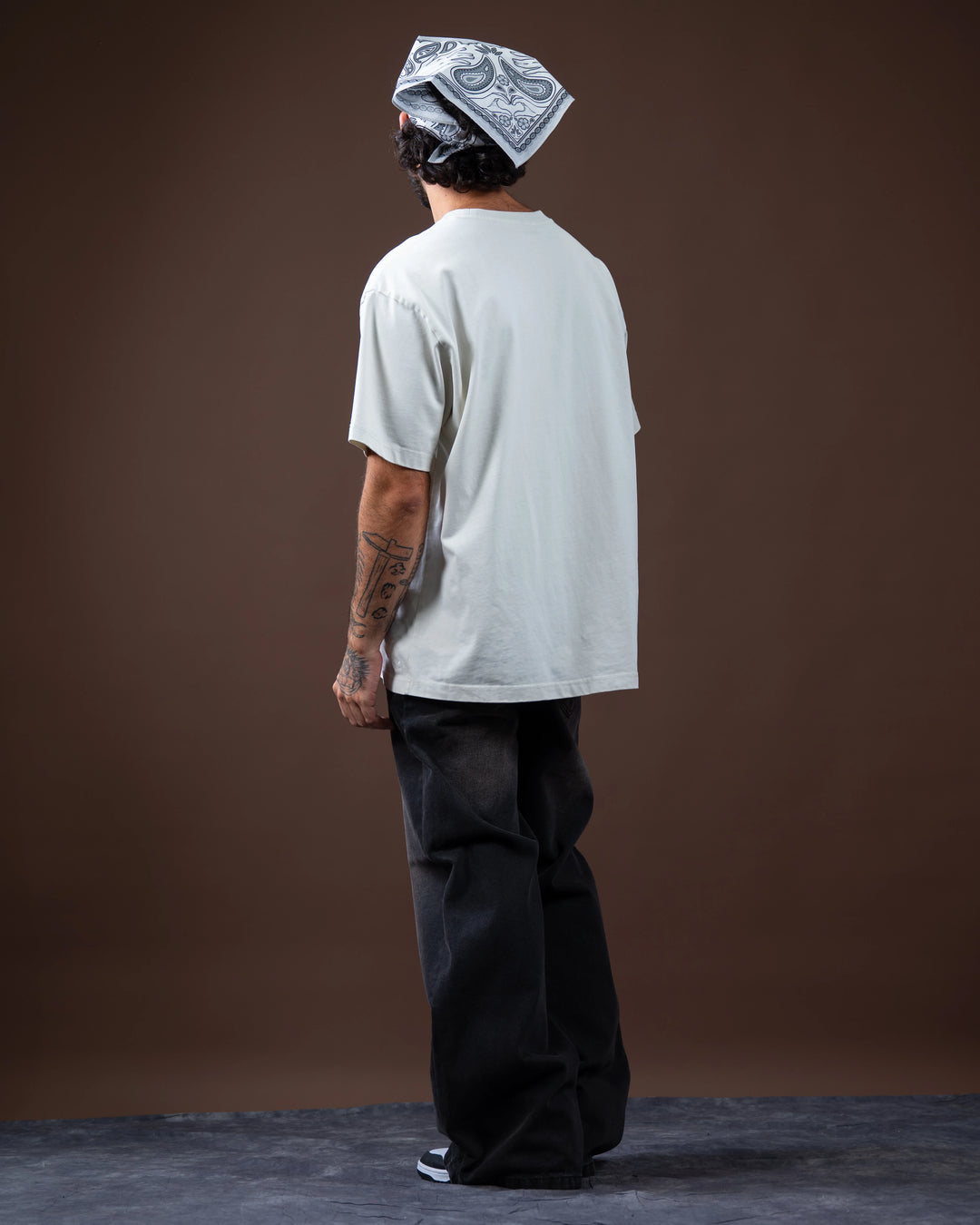 Off White Washed Tee
