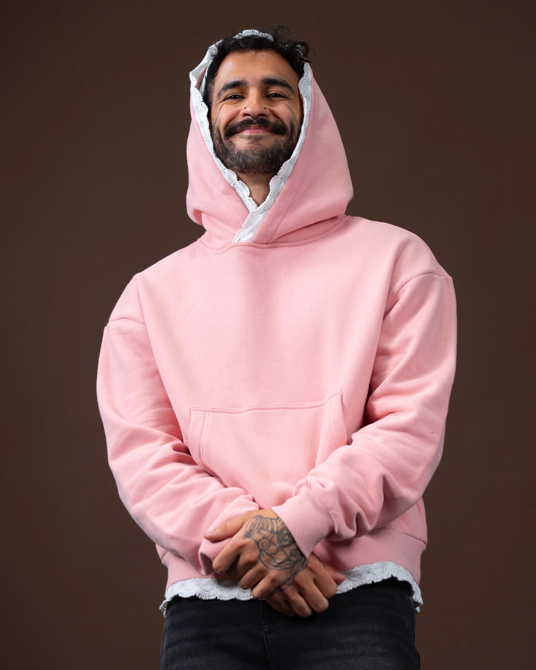Basics Lace Hoodie