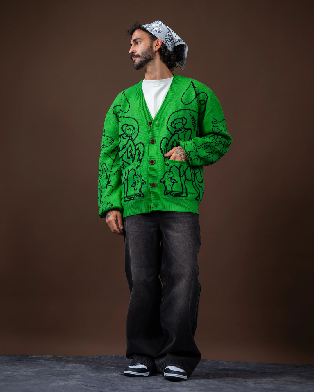 Mantis Man Cardigan