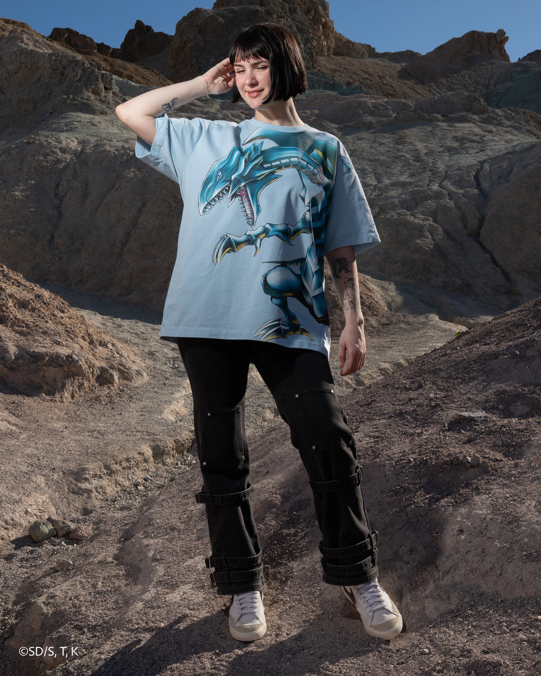 Blue Eyes White Dragon Card Tee