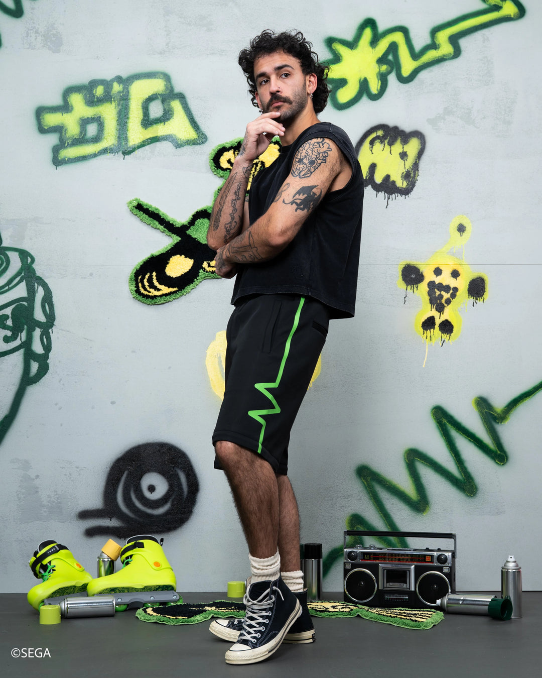 Jet Set Radio Track Pants