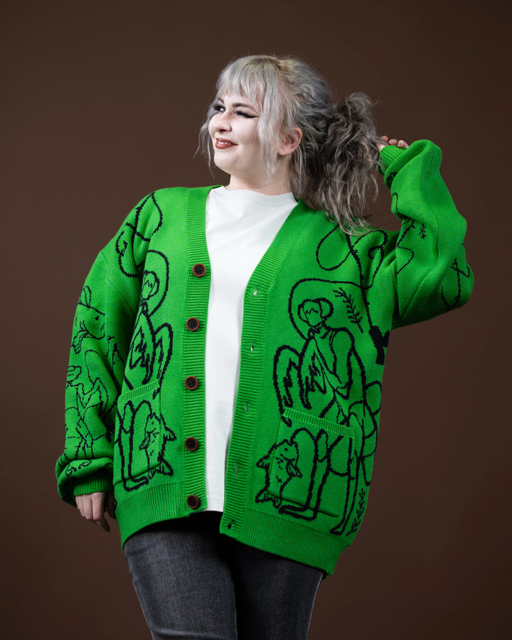 Mantis Man Cardigan