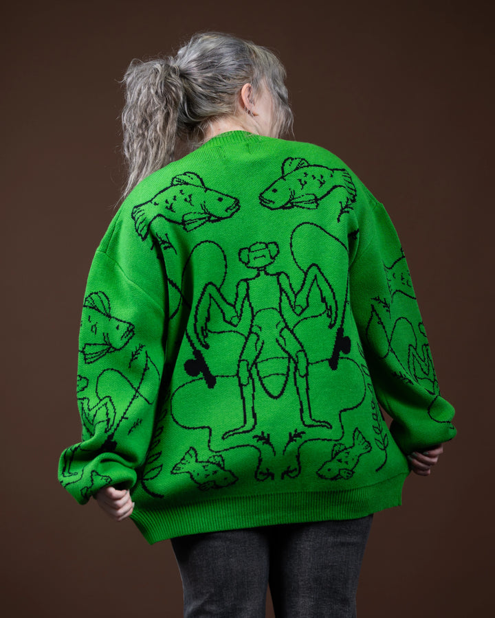 Mantis Man Cardigan