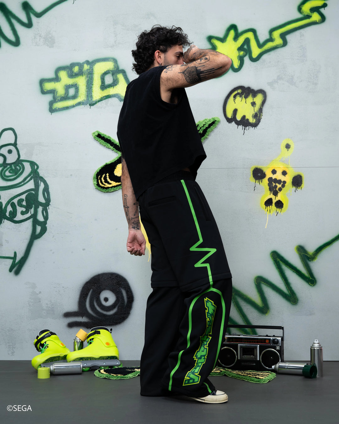 Jet Set Radio Track Pants