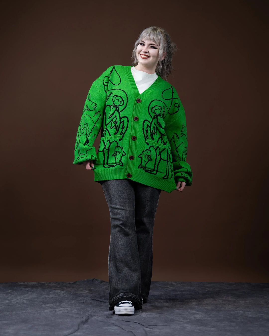 Mantis Man Cardigan
