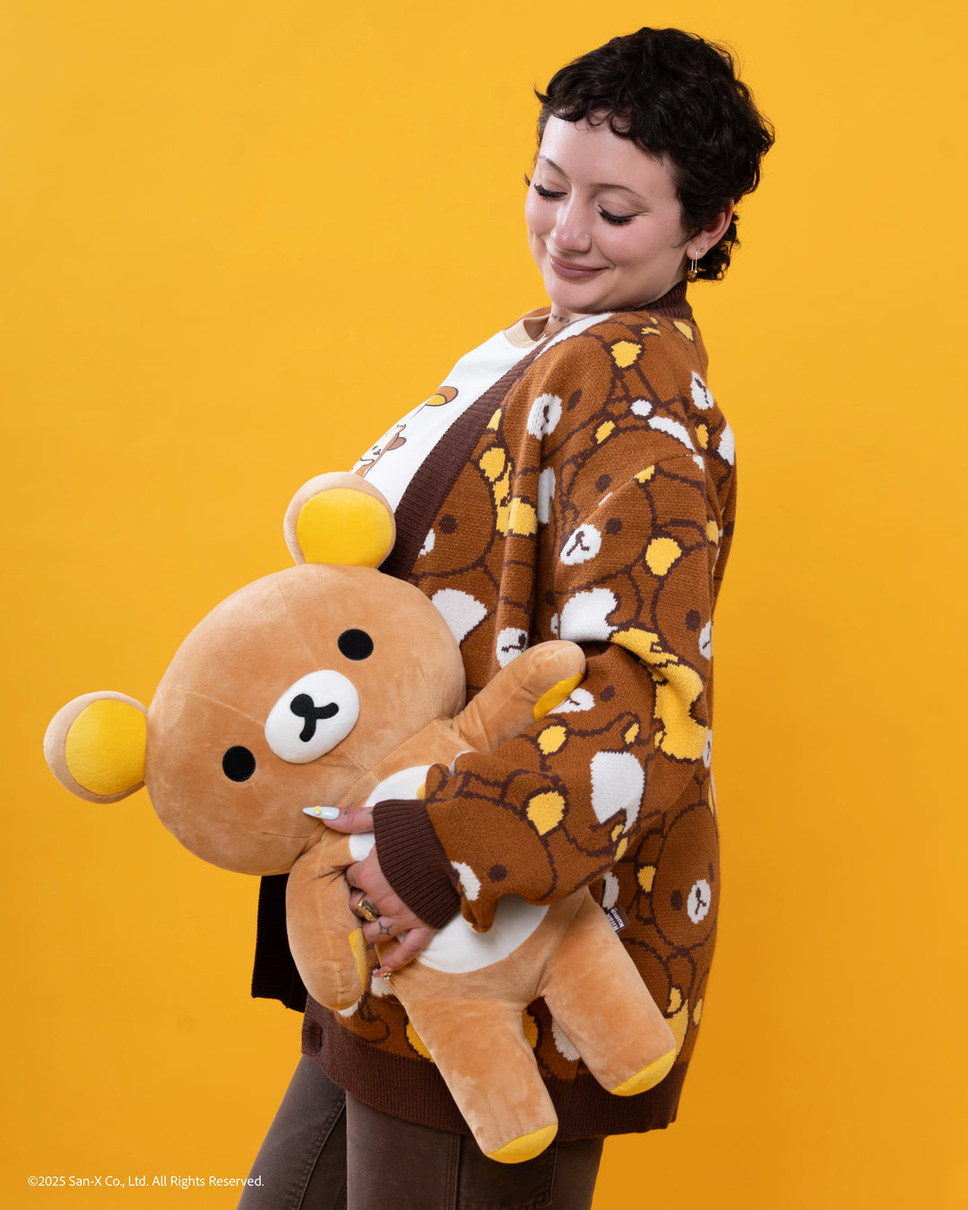 Stacked Rilakkuma Cardigan – Steady Hands Stacked Rilakkuma Cardigan – Steady Hands