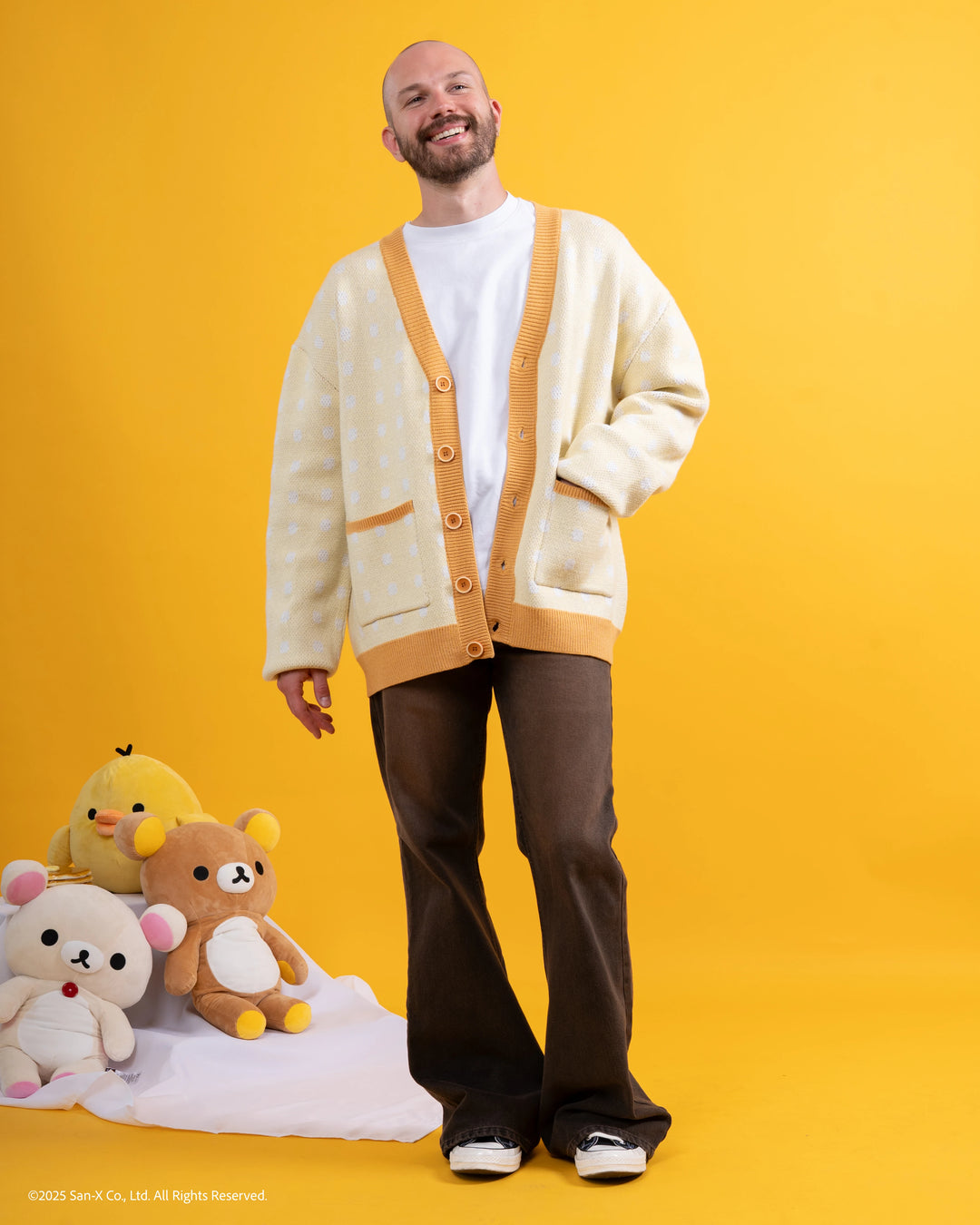 Polka Dot Rilakkuma Cardigan
