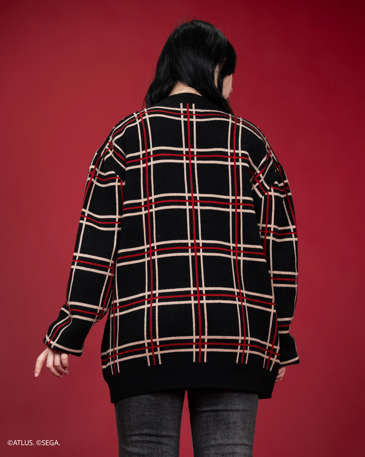 Shujin Academy Plaid Cardigan
