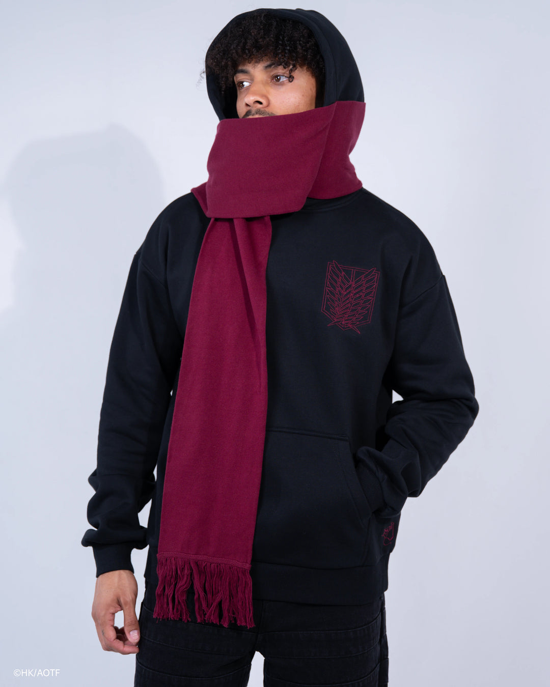 Mikasa Scarf Hoodie
