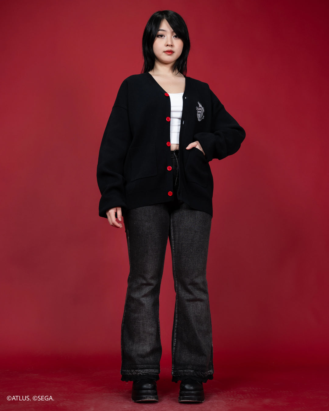 Shujin Academy Logo Cardigan