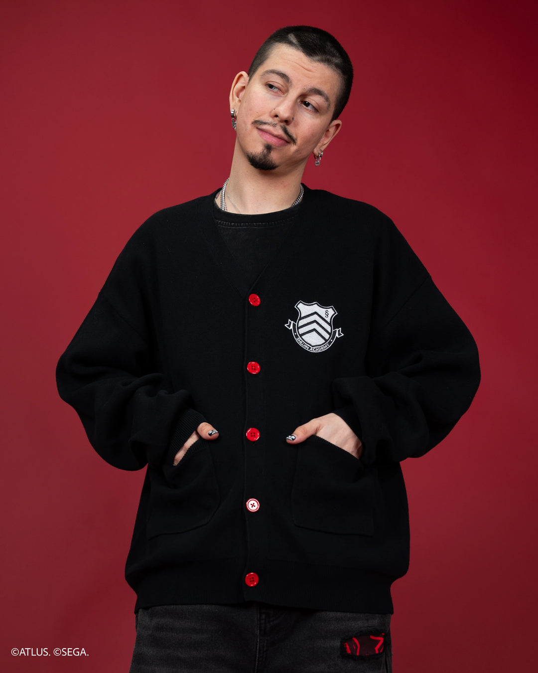 Shujin Academy Logo Cardigan