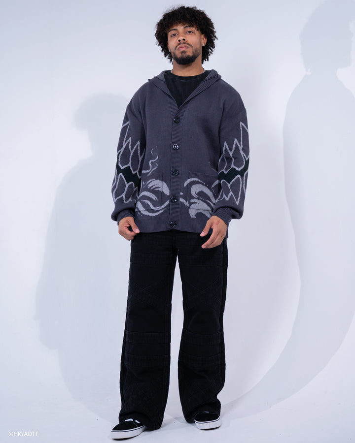 Eren Hooded Cardigan