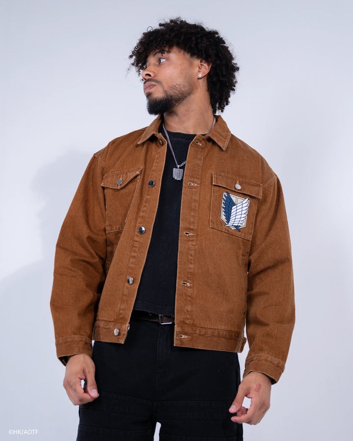 Scouts Cropped Denim Jacket