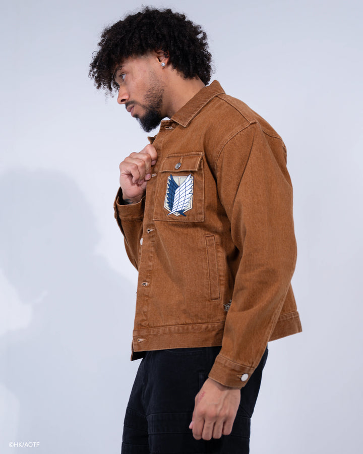 Scouts Cropped Denim Jacket