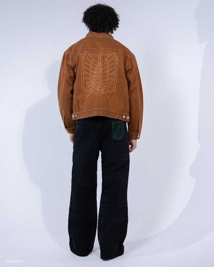 Scouts Cropped Denim Jacket