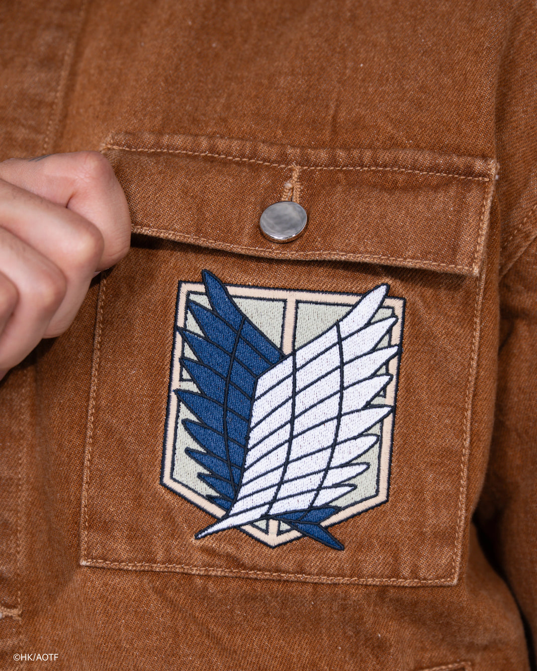 Scouts Cropped Denim Jacket