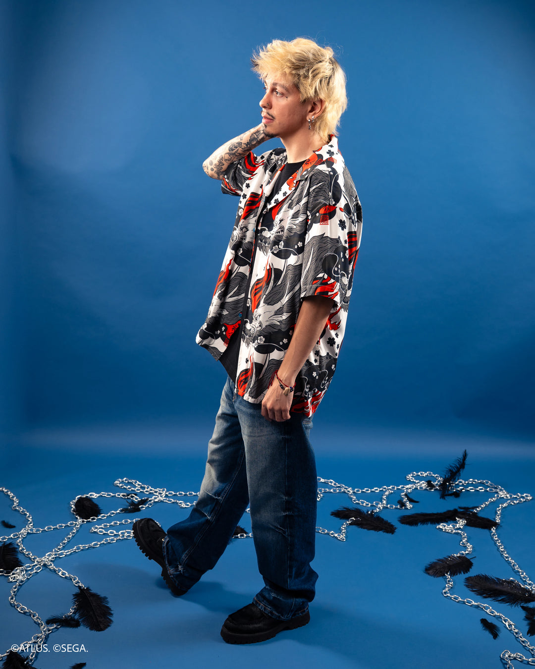 Dragon Button Up