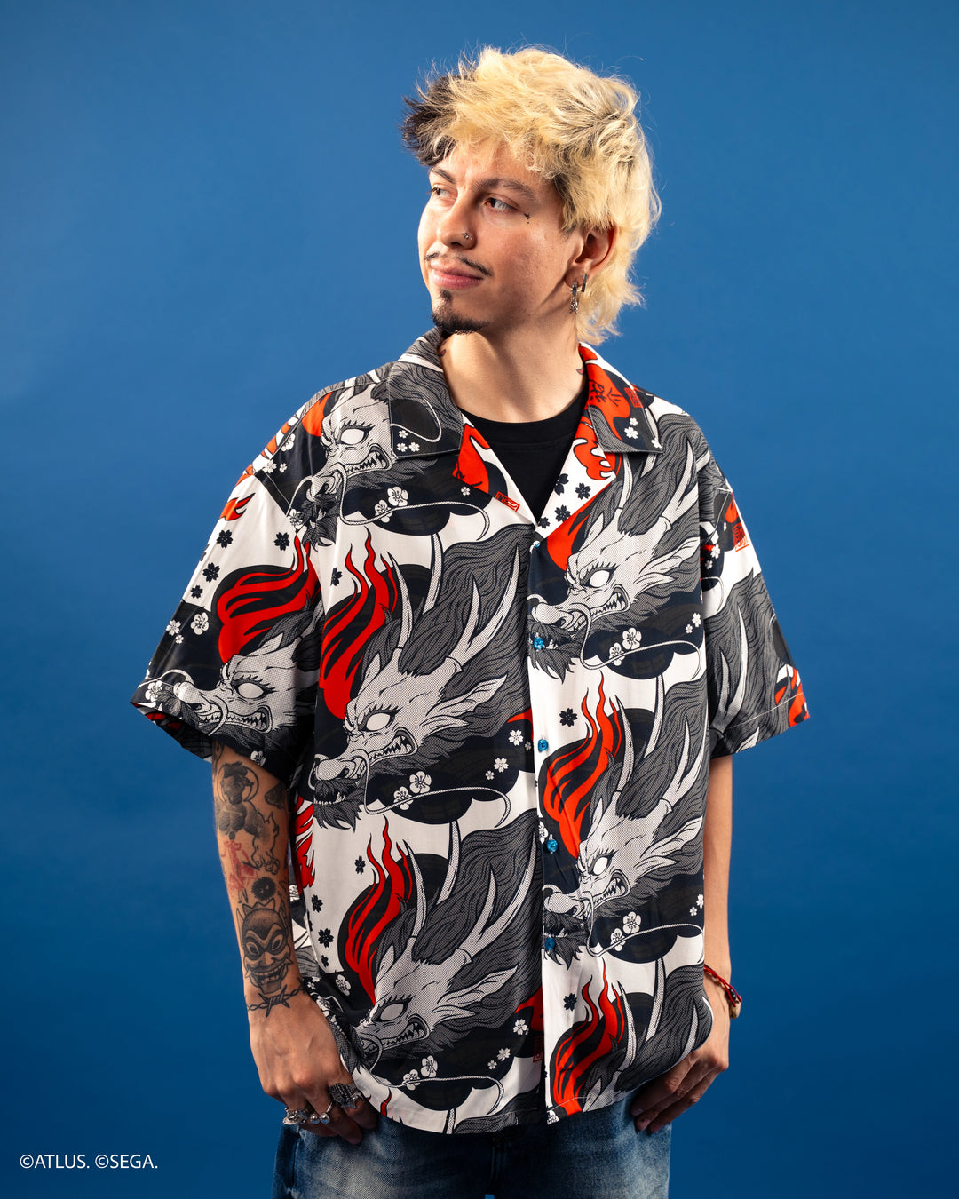 Dragon Button Up