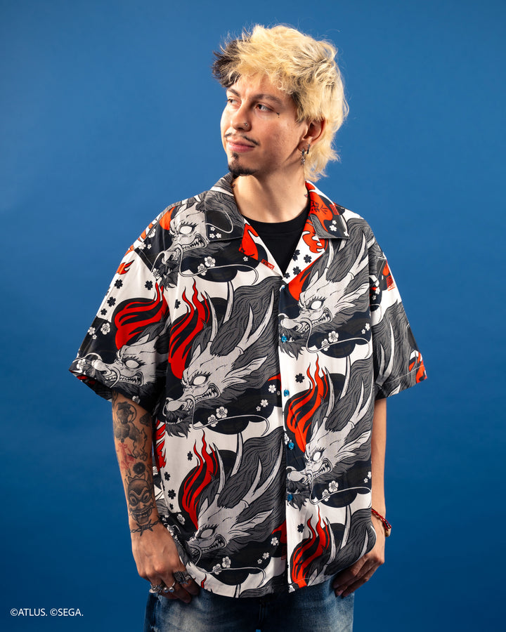 Dragon Button Up